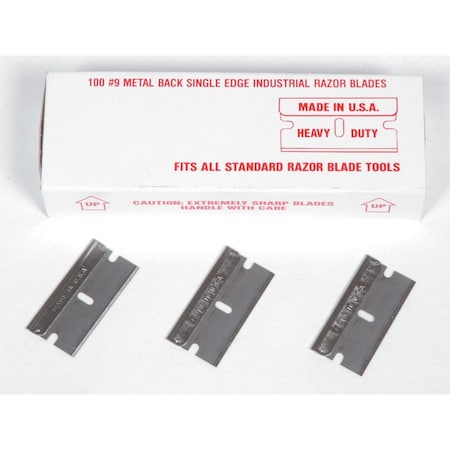 S & H Industries RAZOR BLADES (100/BX) KE77242